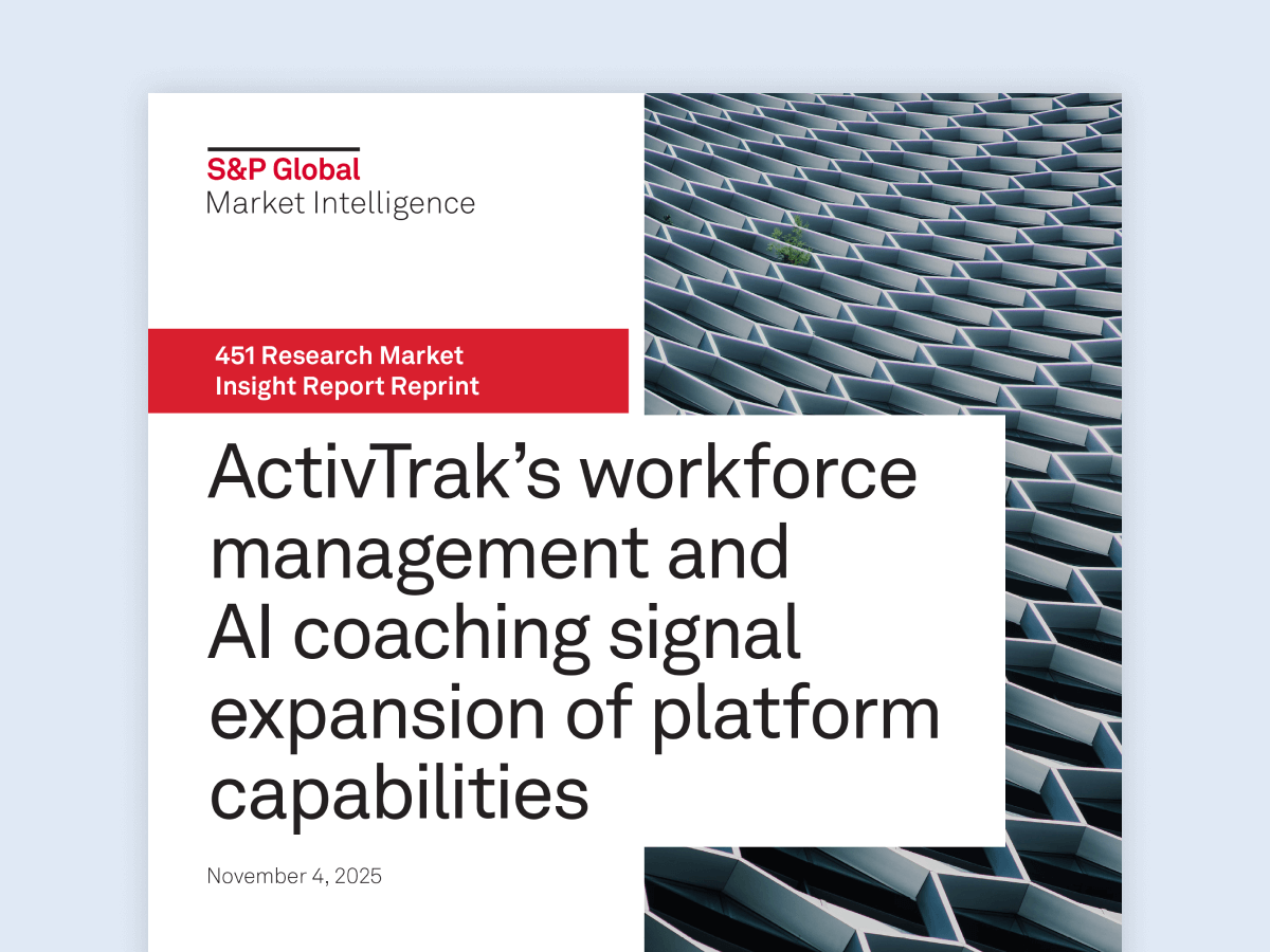 451 Research Market Insight Report